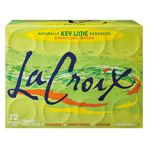La Croix Key Lime Sparkling Flavored Water - 12 pack, 12 fl oz cans